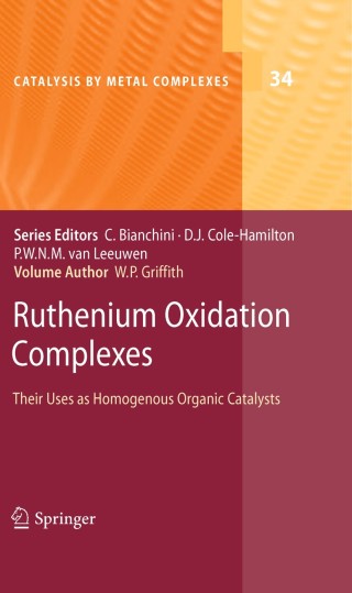 Cover image: Ruthenium Oxidation Complexes 9781402093760