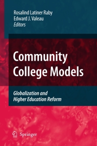 Cover image: Community College Models 1st edition 9781402094767