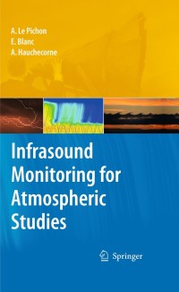 Cover image: Infrasound Monitoring for Atmospheric Studies 1st edition 9781402095078