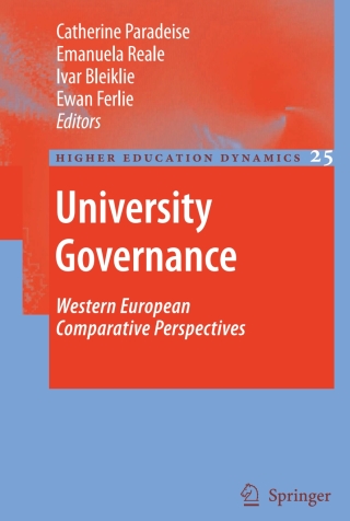表紙画像: University Governance 1st edition 9781402086373