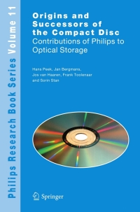 Cover image: Origins and Successors of the Compact Disc 9789048181544