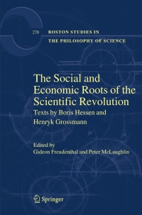 Omslagafbeelding: The Social and Economic Roots of the Scientific Revolution 9781402096037