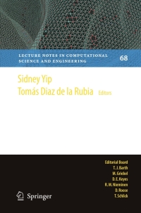Omslagafbeelding: Scientific Modeling and Simulations 1st edition 9781402097409