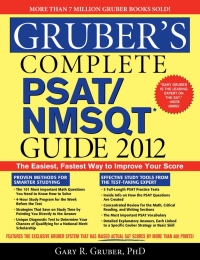 Imagen de portada: Gruber's Complete PSAT/NMSQT Guide 2012 9781402253348