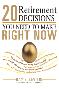 Imagen de portada: 20 Retirement Decisions You Need to Make Right Now 9781402229244