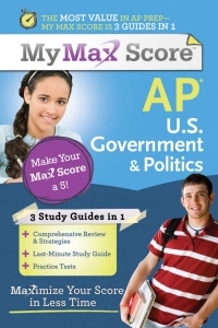 صورة الغلاف: My Max Score AP U.S. Government & Politics 9781402243141