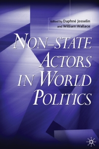 表紙画像: Non-State Actors in World Politics 9780333961254