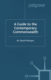 صورة الغلاف: A Guide to the Contemporary Commonwealth 9780333963098