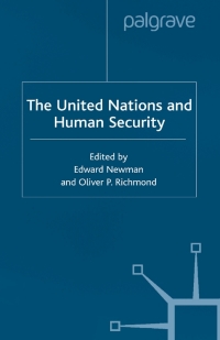 صورة الغلاف: The United Nations and Human Security 9780333919606