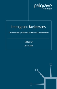 Imagen de portada: Immigrant Businesses 1st edition 9780333683149