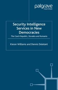 Imagen de portada: Security Intelligence Services in New Democracies 9780333713723