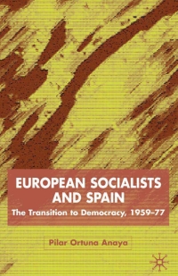 Titelbild: European Socialists and Spain 9780333949276