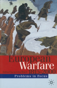 Cover image: European Warfare 1815-2000 1st edition 9780333786673