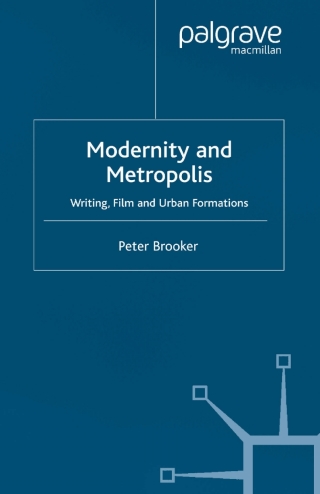 Cover image: Modernity and Metropolis 9780333801680