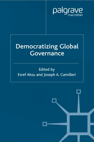 Imagen de portada: Democratizing Global Governance 1st edition 9780333971222