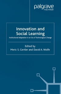 Omslagafbeelding: Innovation and Social Learning 1st edition 9780333752845