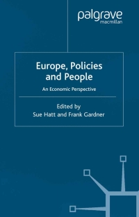 Cover image: Europe, Policies and People 1st edition 9780333945506