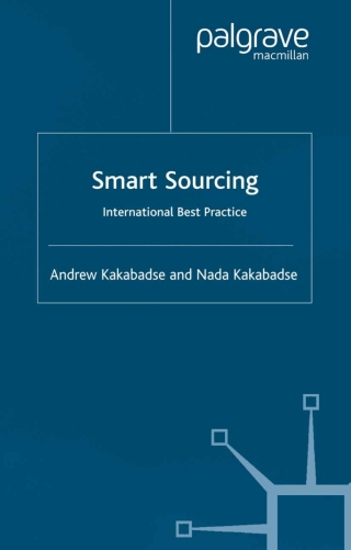Imagen de portada: Smart Sourcing 9780333963487