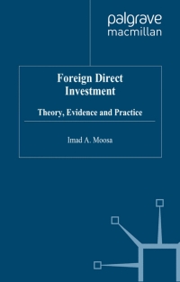 Cover image: Foreign Direct Investment 9780333945902