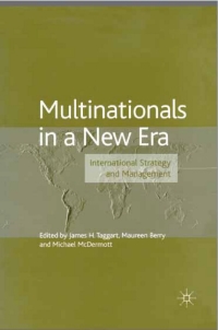 Cover image: Multinationals in a New Era 1st edition 9780333963890