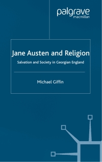 Cover image: Jane Austen and Religion 9780333948088