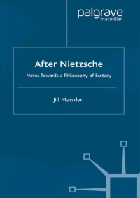 Cover image: After Nietzsche 9780333918760