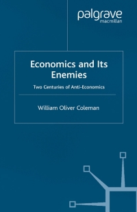 صورة الغلاف: Economics and its Enemies 9780333790014