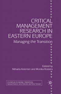 Titelbild: Critical Management Research in Eastern Europe 1st edition 9781349431168