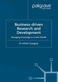 Imagen de portada: Business-Driven Research & Development 9781349417124