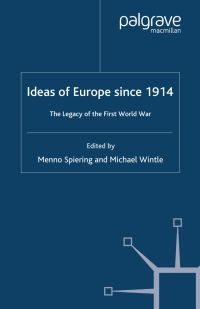 Immagine di copertina: Ideas of Europe since 1914 1st edition 9780333984024