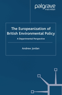 Immagine di copertina: The Europeanization of British Environmental Policy 9780333946312