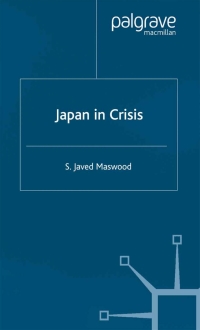 صورة الغلاف: Japan in Crisis 9780333977194