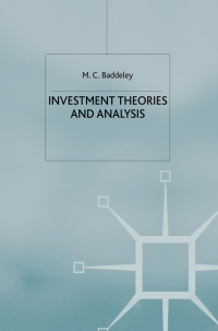Cover image: Investment 1st edition 9780333915691