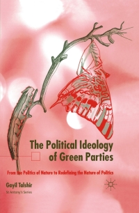 Omslagafbeelding: The Political Ideology of Green Parties 9780333919866