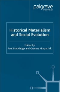 表紙画像: Historical Materialism and Social Evolution 1st edition 9780333995624