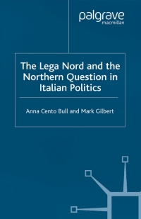 Imagen de portada: The Lega Nord and the Politics of Secession in Italy 9781349412174