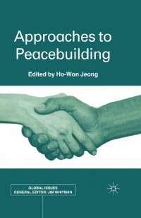 Cover image: Approaches to Peacebuilding 9781349430277