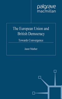 Imagen de portada: The European Union and British Democracy 9781349417087