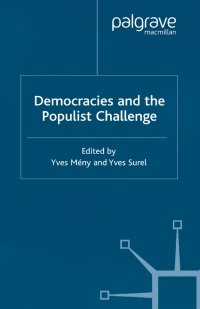 Imagen de portada: Democracies and the Populist Challenge 9780333970041