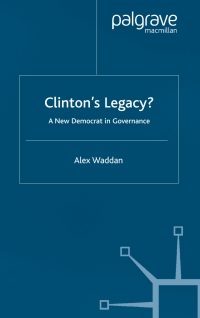 Titelbild: Clinton's Legacy 9780333735756