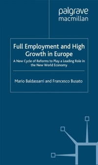 Cover image: Full Employment and High Growth in Europe 9781403920706