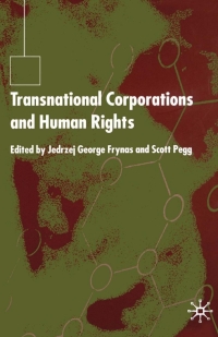 Imagen de portada: Transnational Corporations and Human Rights 1st edition 9780333987995