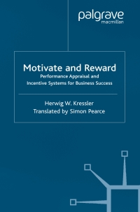 Cover image: Motivate and Reward 9781403903785