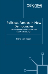 صورة الغلاف: Political Parties in New Democracies 9781403903075