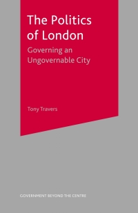 Cover image: The Politics of London 1st edition 9780333961001