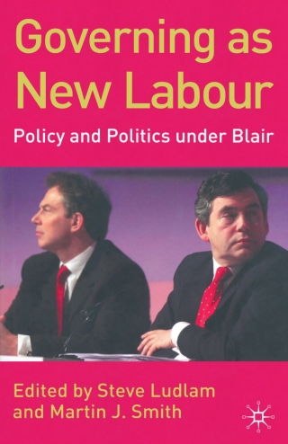 Cover image: Governing as New Labour 1st edition 9781403940551