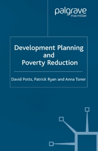 Cover image: Development Planning and Poverty Reduction 1st edition 9780333970171