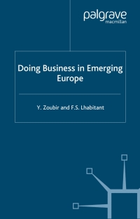 Cover image: Doing Business in Emerging Europe 9780333993019