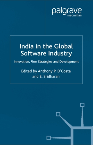 Titelbild: India in the Global Software Industry 9781403912527