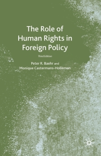 Imagen de portada: The Role of Human Rights in Foreign Policy 3rd edition 9781403904638